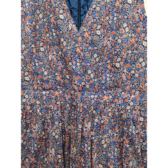 J. Crew Dresses J Crew Liberty Print Fabric Floral Maxi Dress Size